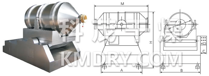EYH系列二維運(yùn)動混合機(jī) EYH系列二維運(yùn)動混合機(jī)
